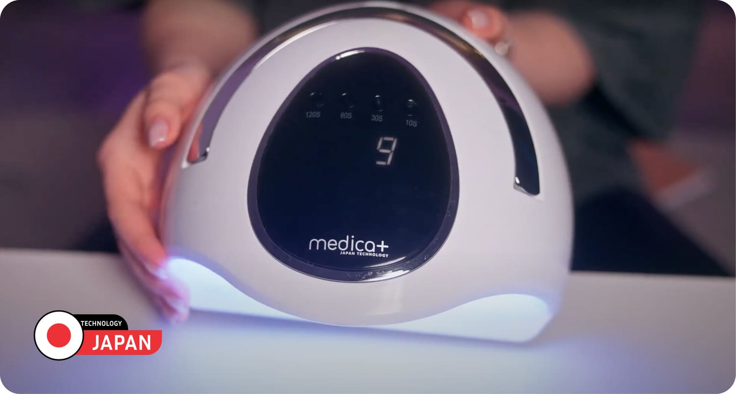 Лампа для манікюру Medica+ NailControl 10 LED + UV 146W