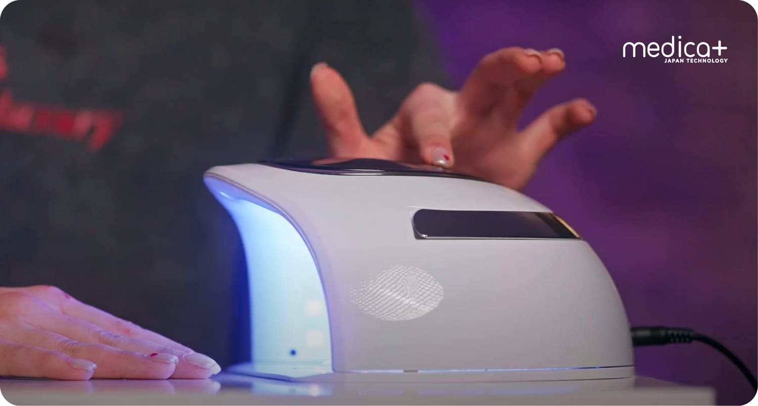 Лампа для манікюру Medica+ NailControl 10 LED + UV 146W