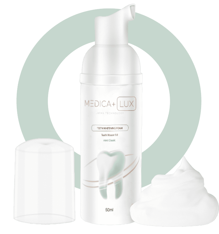 Відбілювальна піна для зубів Medica+ ToothMousse 5.0