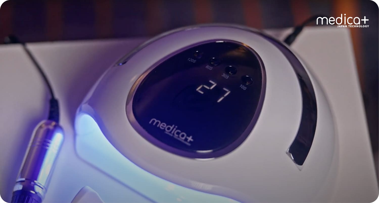 Лампа для манікюру Medica+ NailControl 10 LED + UV 146W