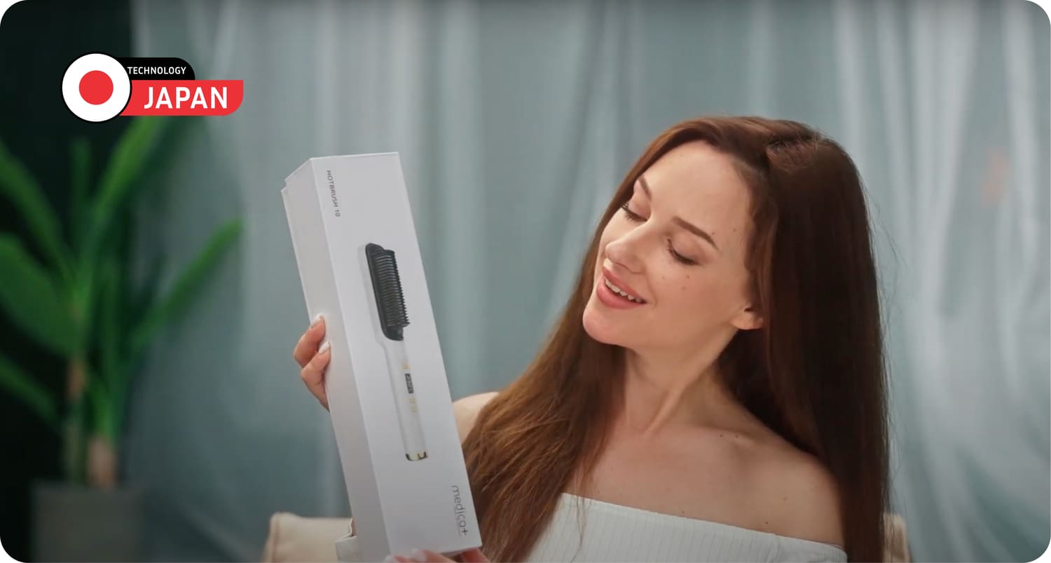 Випрямляч волосся Medica+ HotBrush 10
