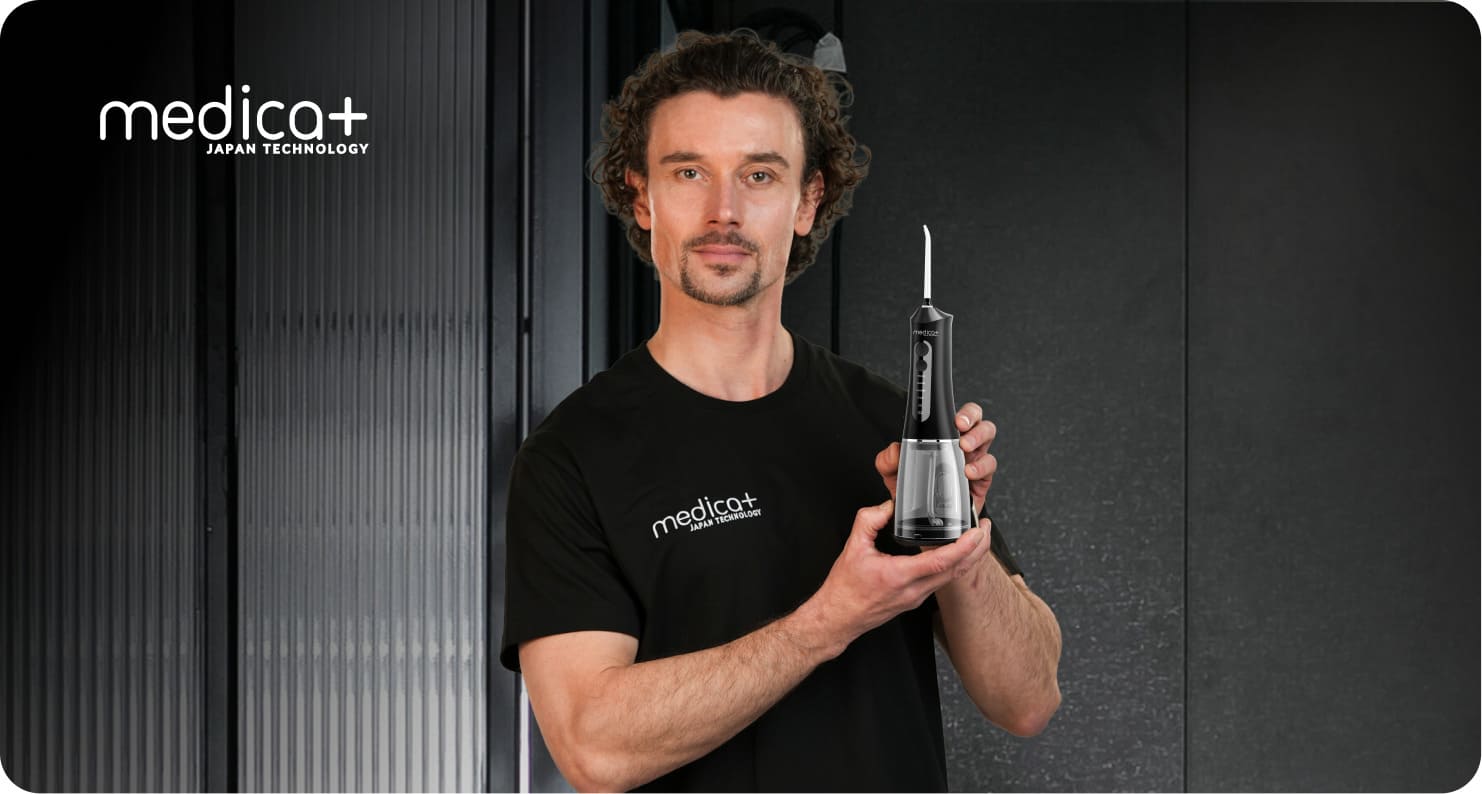 Портативний іригатор Medica+ WaterPuls 8.0 Black