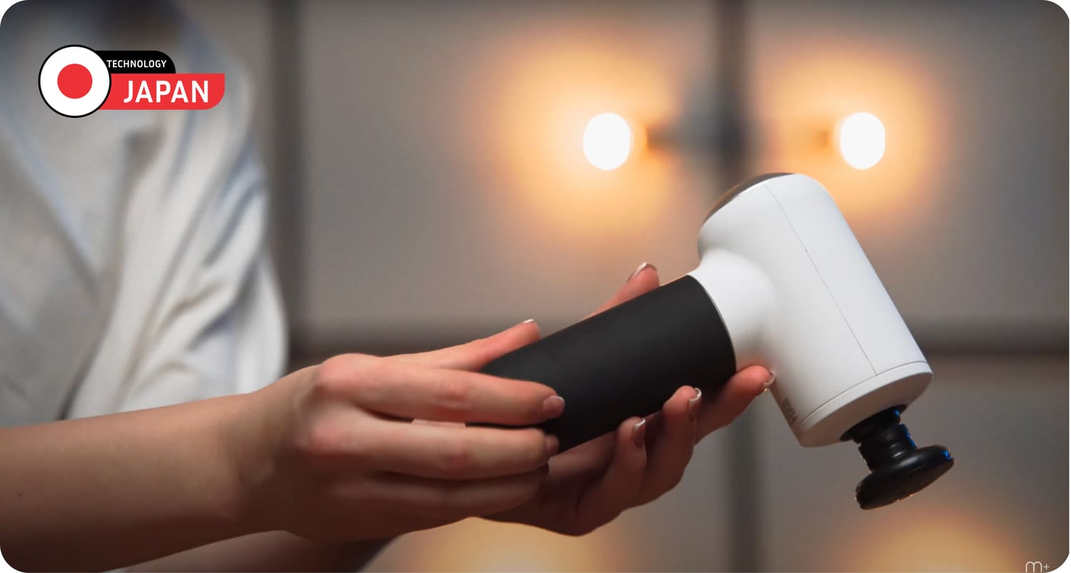 Перкусійний масажер для тіла і м'язів Medica+ MassHand Pro 4.0 Black