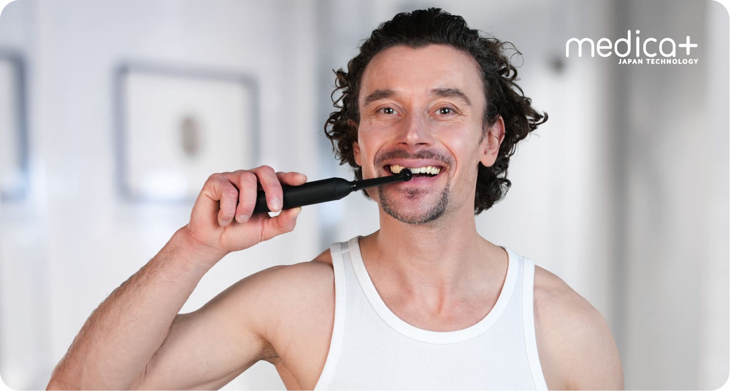Електрична зубна щітка Medica+ ProBrush XO Сarbon (Black)