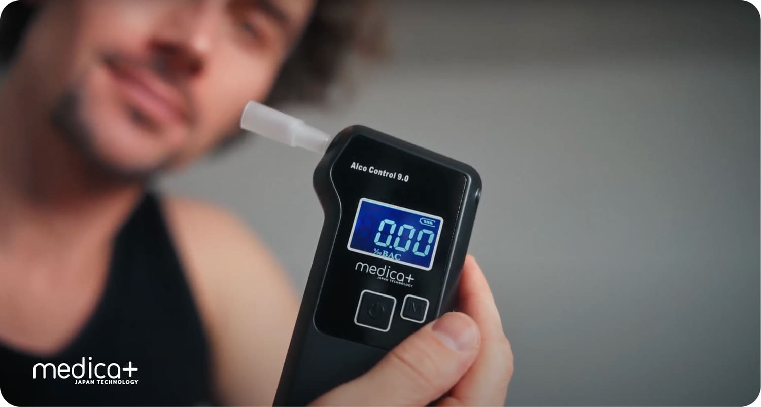 Алкотестер електрохімічний Medica+ Alco Control 9.0 PRO