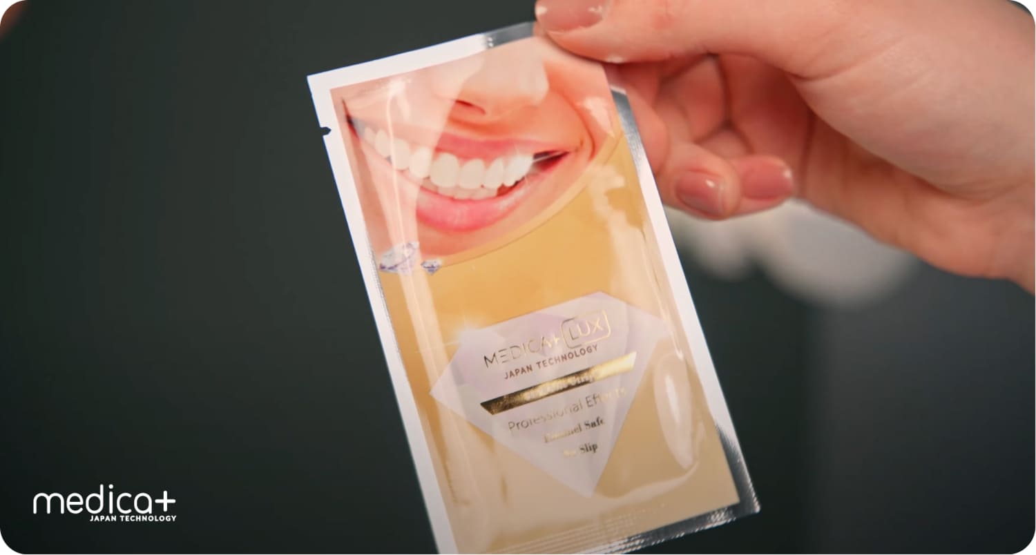 Відбілювальні смужки Medica+ 3DWhite Strips