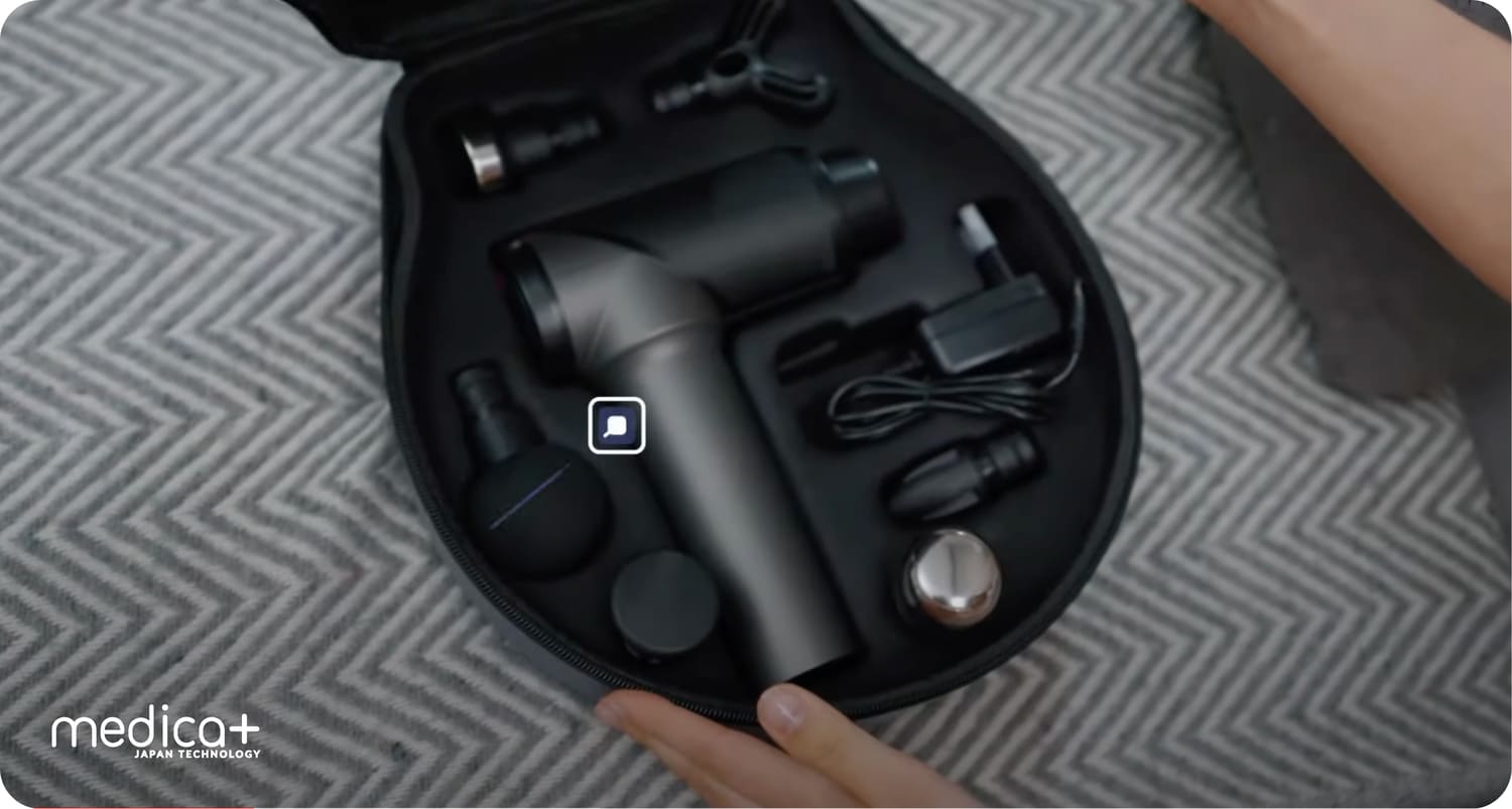 Комплект масажера Medica MassHand Pro 5.0 кейс