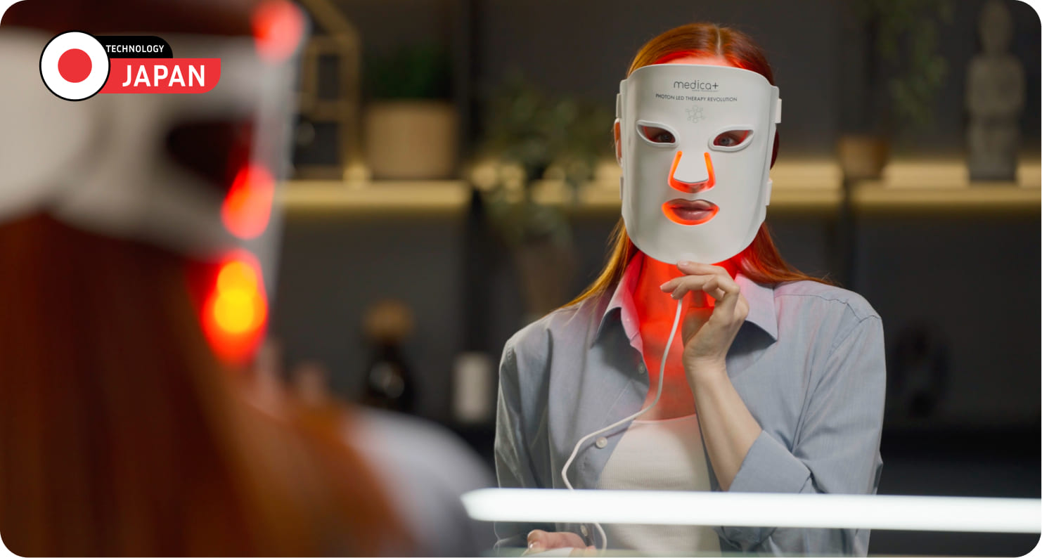 LED-маска для світлотерапії Medica+ LEDMask 8X