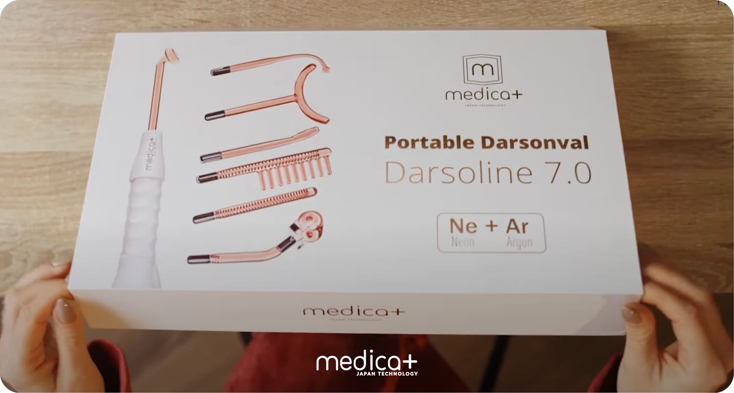 Портативний дарсонваль Medica+ DARSOLINE 7.0