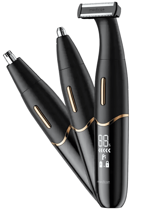 Триммер Електростанок 4в1 Medica+ Trimmer 8.0 + Насадки, 2 шт