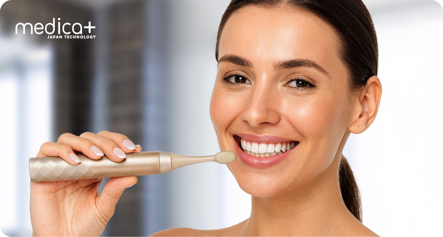 Звукова зубна щітка Medica+ ProBrush 11 Gold