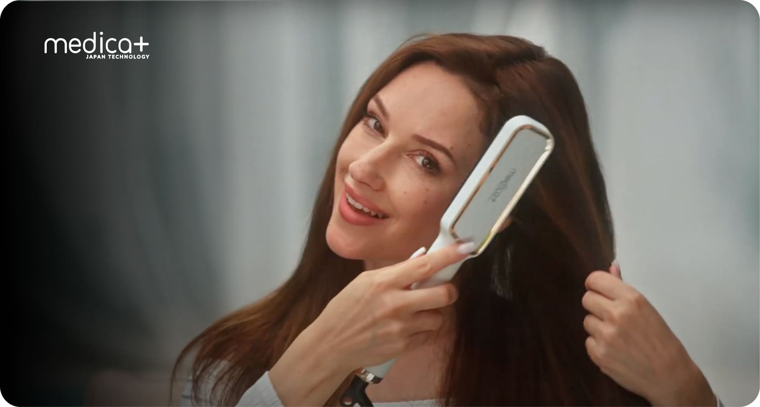 Випрямляч волосся Medica+ HotBrush 10